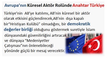 Avrupa’nın Küresel Aktör Rolünde Anahtar Türkiye